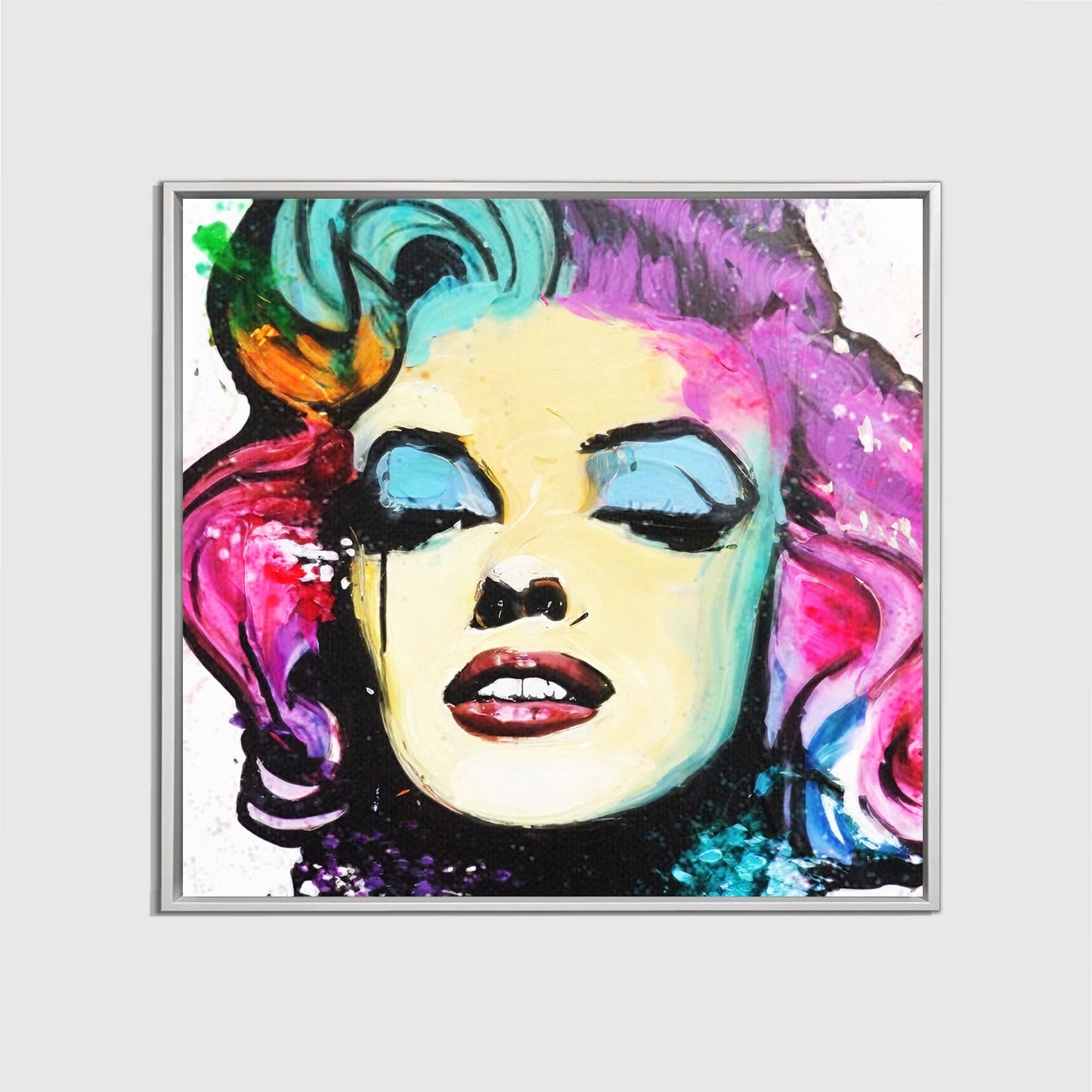 Wandbild – Marilyn in Urban Art
