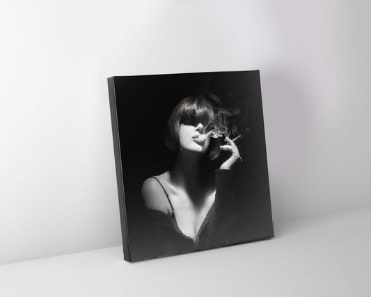 Wandbild-Mystery Smoker-Wanddekoration