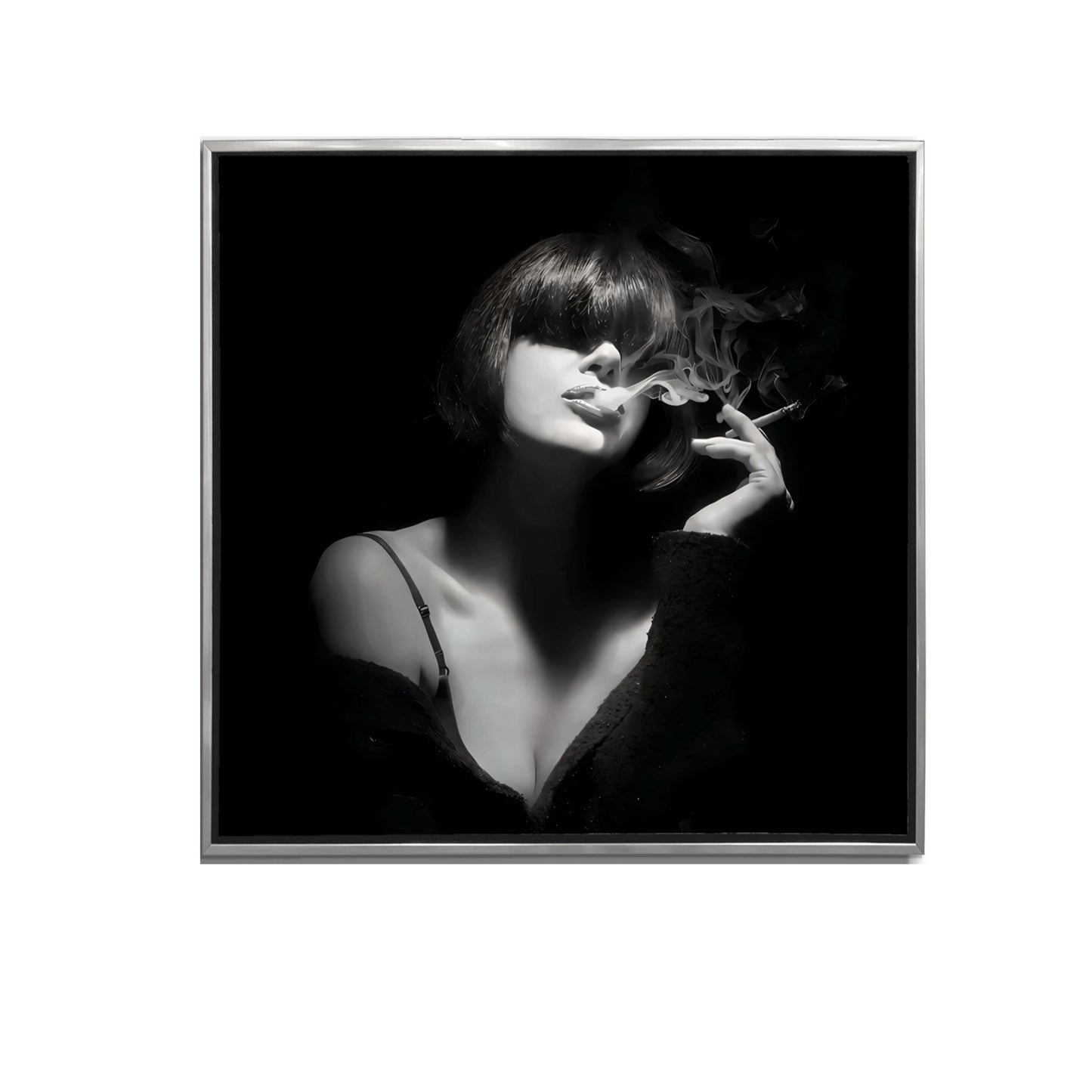 Wandbild-Mystery Smoker-Wanddekoration