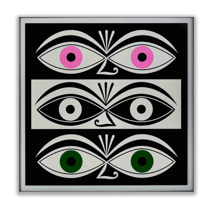 Wandkunst 36" x 36" Fine Art Leinwand Tweet-to-woo