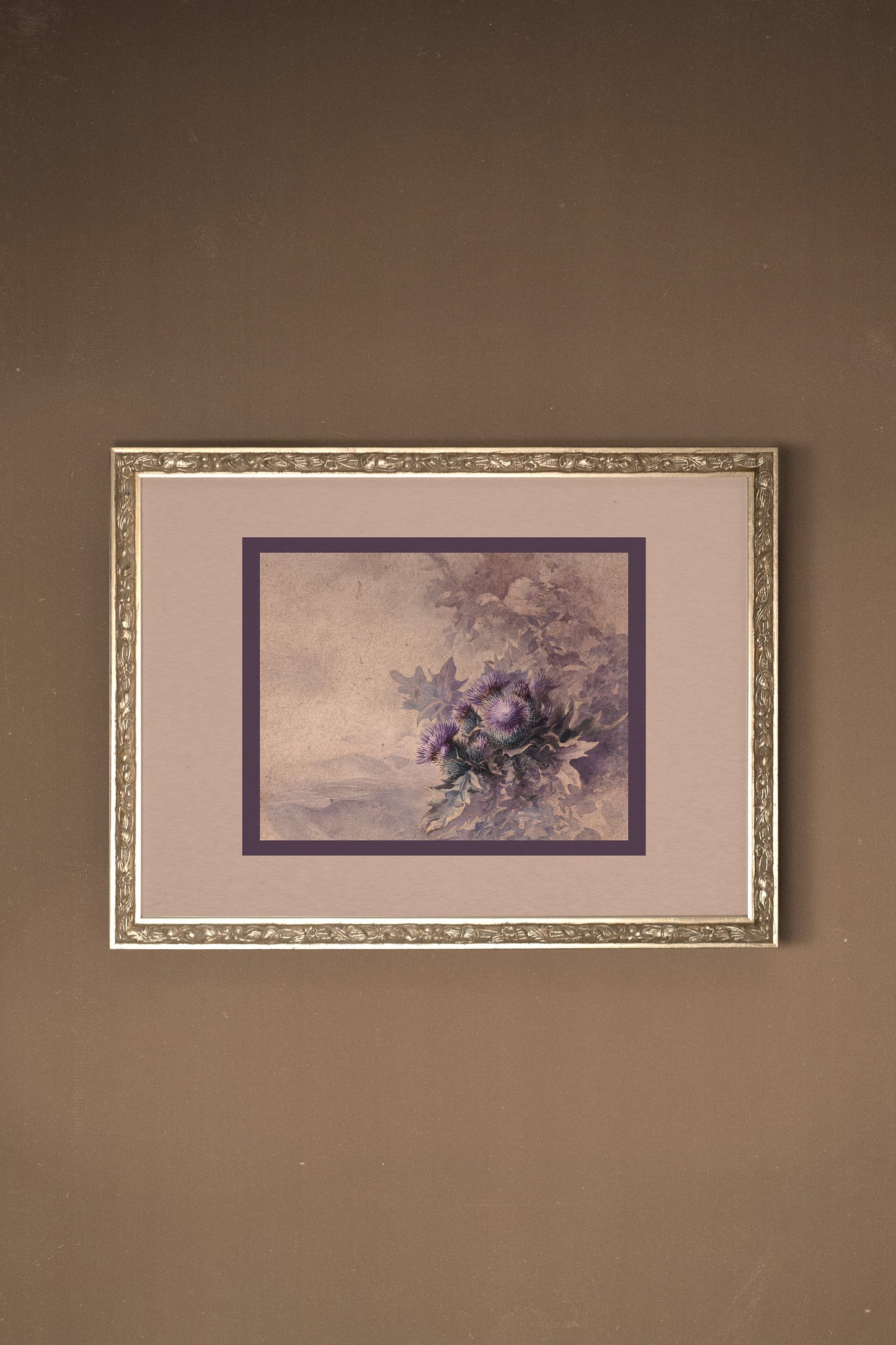 WILD VELVET, VINTAGE SILBERNER RAHMEN