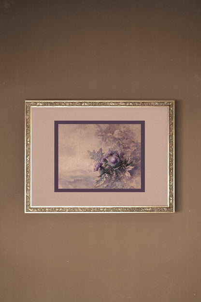WILD VELVET, VINTAGE SILBERNER RAHMEN