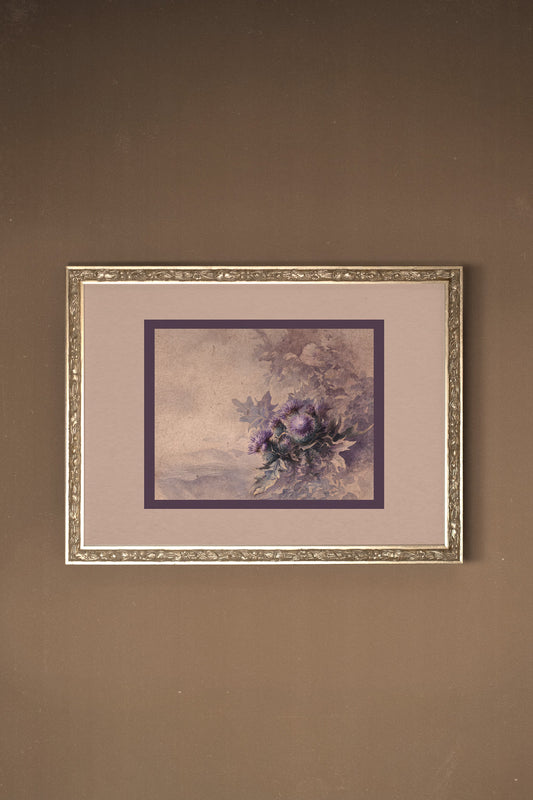WILD VELVET, VINTAGE SILBERNER RAHMEN