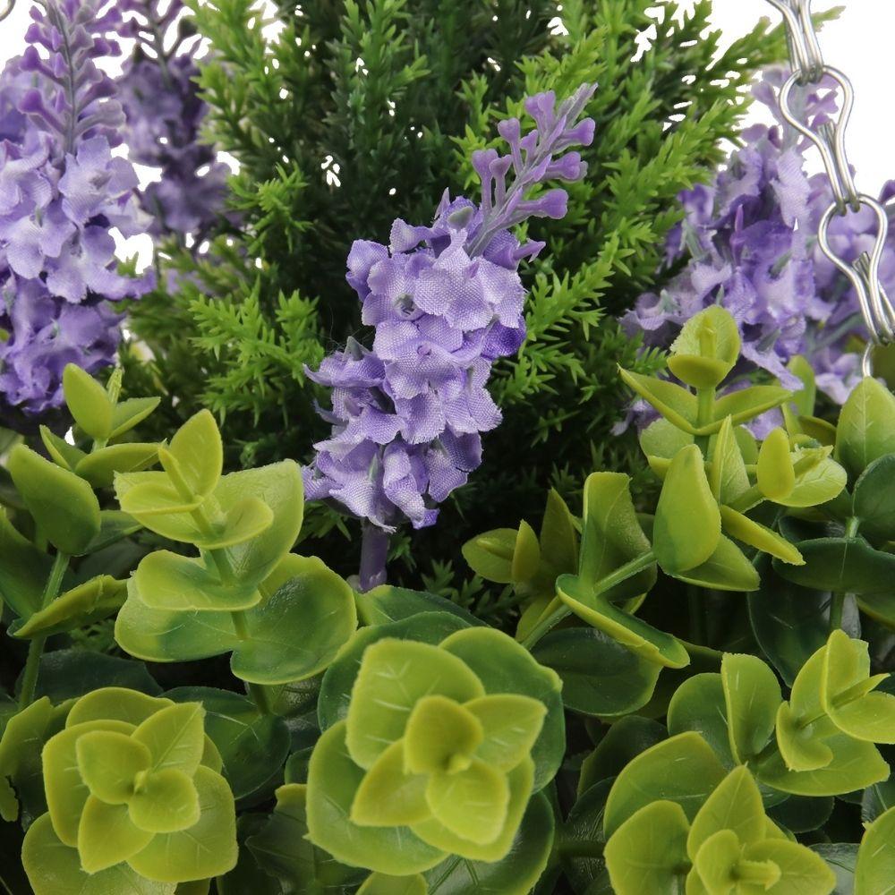 Penelope Künstliches Blumenarrangement im Hängekorb