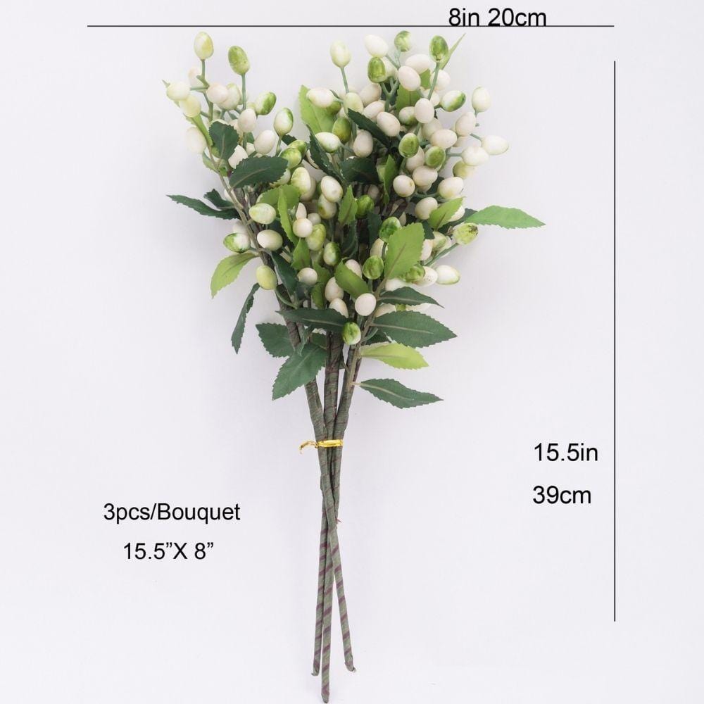 Palisade Künstliches Beerengebinde 39,4 cm x 20,3 cm (3er-Set)