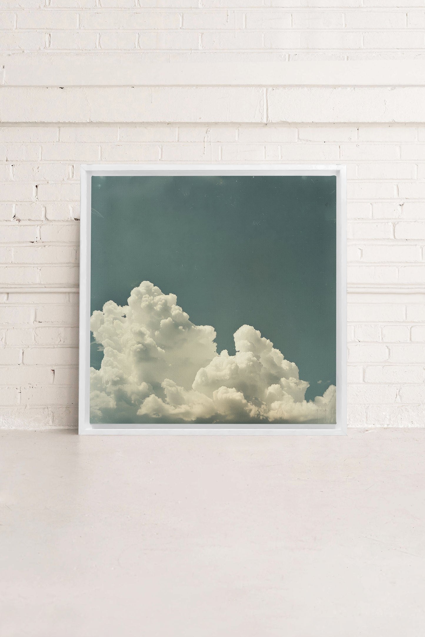 NOSTALGIC SKY, Oeuvre sur toile étirée