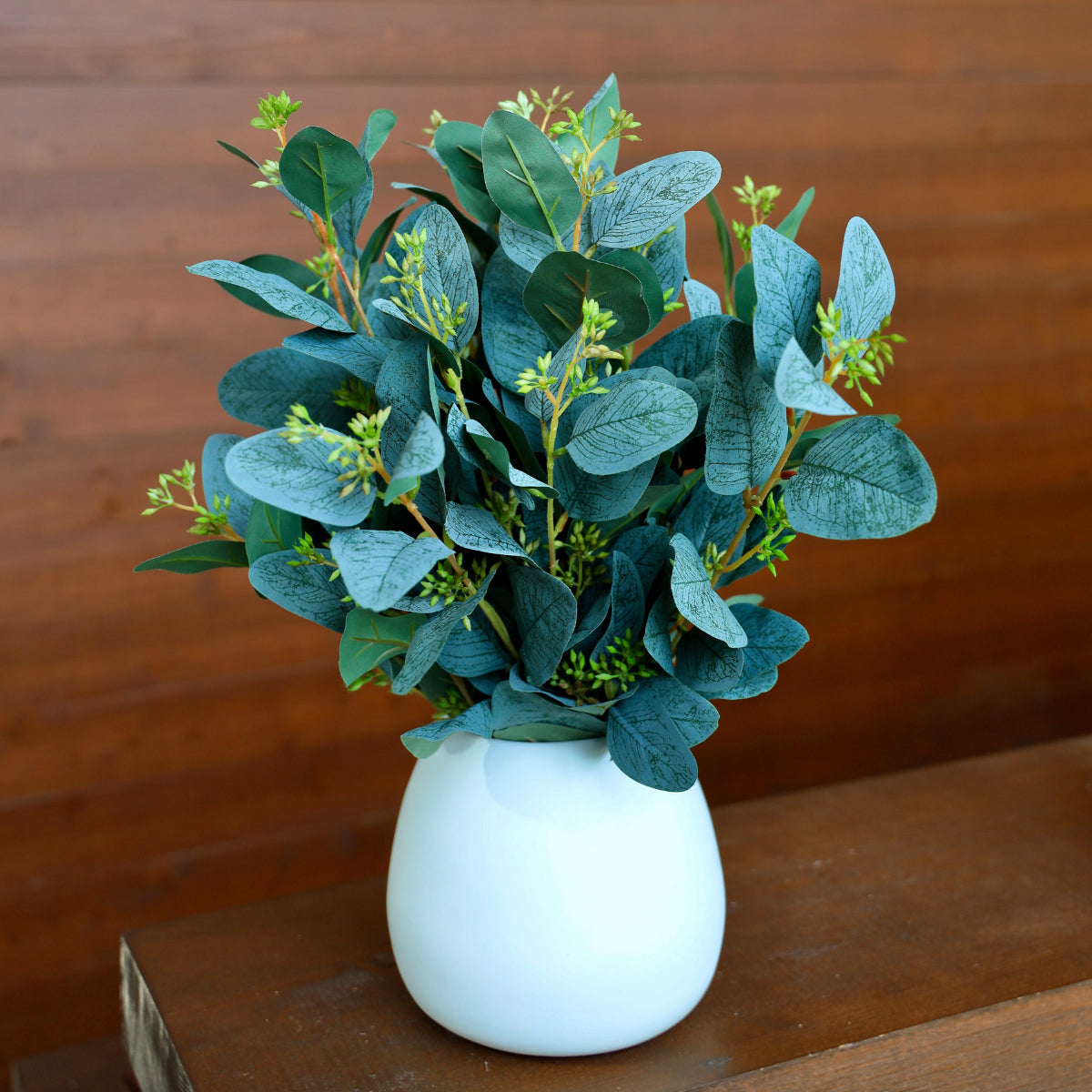 Faris Eukalyptus-Kunstblumenstrauß 85 X 35,5 cm (4er-Set)