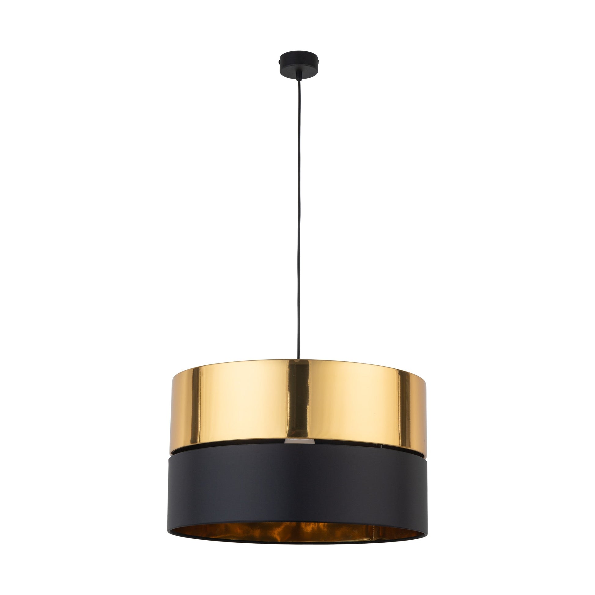 HILTON Black & Gold Pendant Ceiling Light Fixture for Kitchen Island, Dining Room & Living Room – Modern Luxury Lighting - AURABAGS SHOP