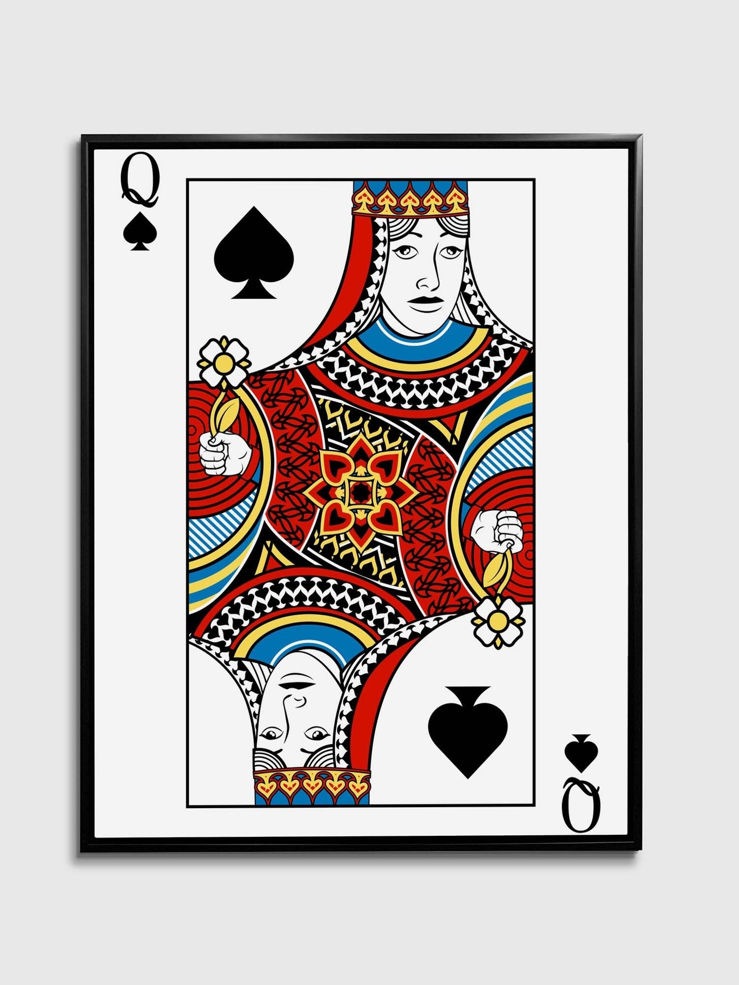 Wandbild – Pik Dame – Moderne Kunst