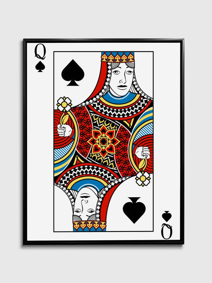 Wandbild – Pik Dame – Moderne Kunst