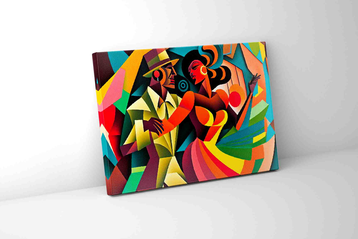 Wandkunst-Fiesta Latina-Moderne Kunst-Leinwandbild