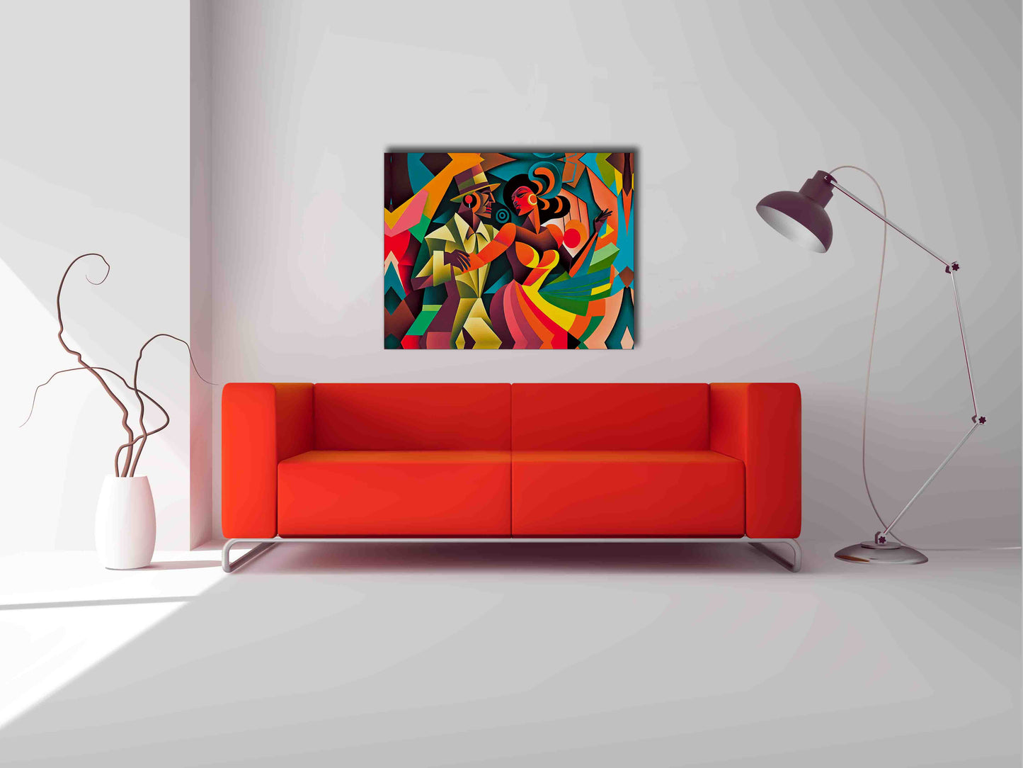 Wandkunst-Fiesta Latina-Moderne Kunst-Leinwandbild