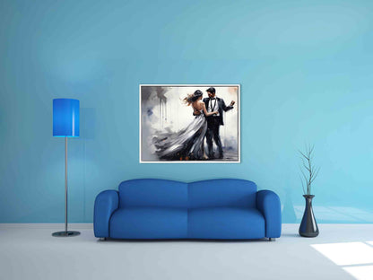 Tanzgala-Schöne Kunst-Wanddeko-Leinwandbild