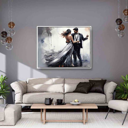 Tanzgala-Schöne Kunst-Wanddeko-Leinwandbild