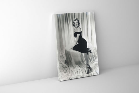Wandbild-Marilyn im Zimmer-Leinwandbild