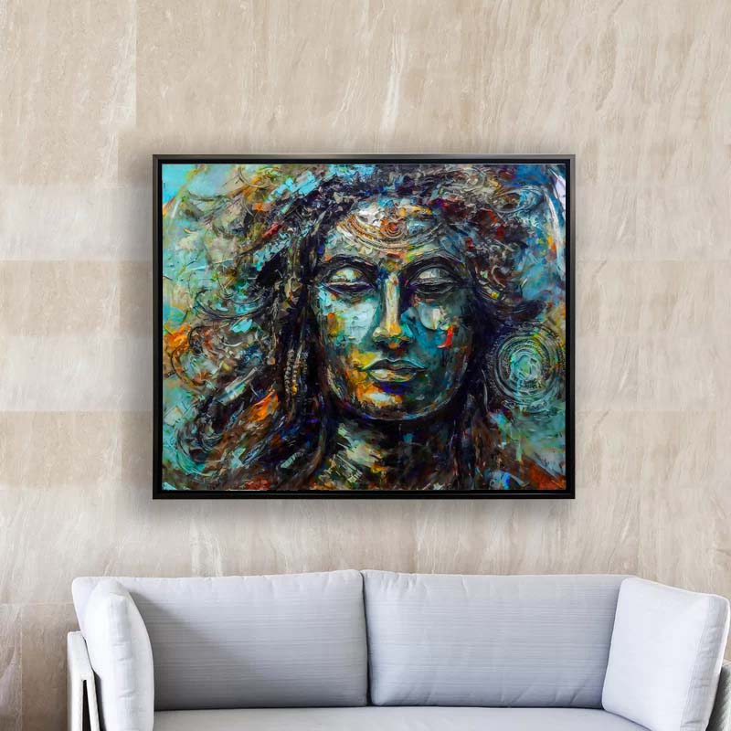 Wandbilder - Shiva Leinwandbilder - Indische Kunst