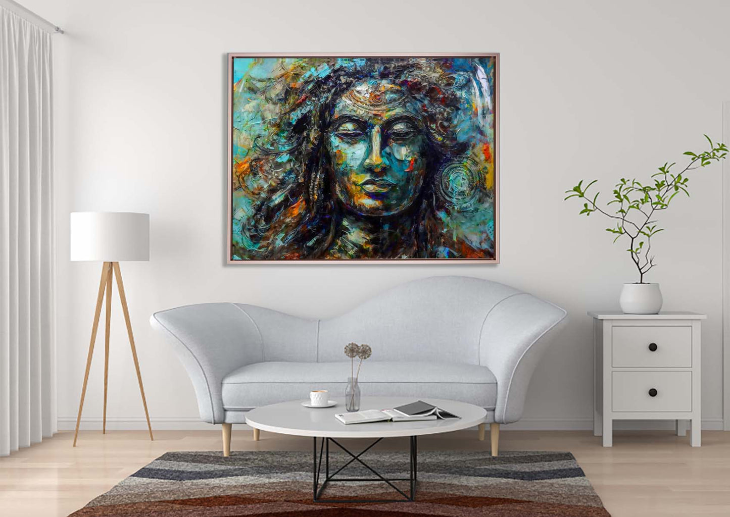 Wandbilder - Shiva Leinwandbilder - Indische Kunst