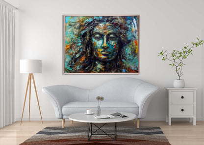 Wandbilder - Shiva Leinwandbilder - Indische Kunst