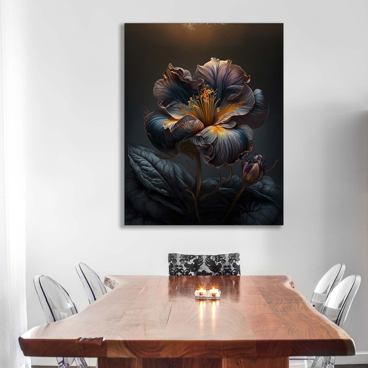 Blumenkunst – Feine und moderne Wandkunst – Botanische Kunstdrucke für die Wand