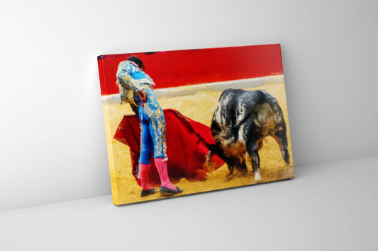 Wandbild Traditioneller Matador 122 x 91 cm