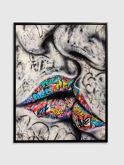 Wandbild Der Kuss 2024" 36" x 48"