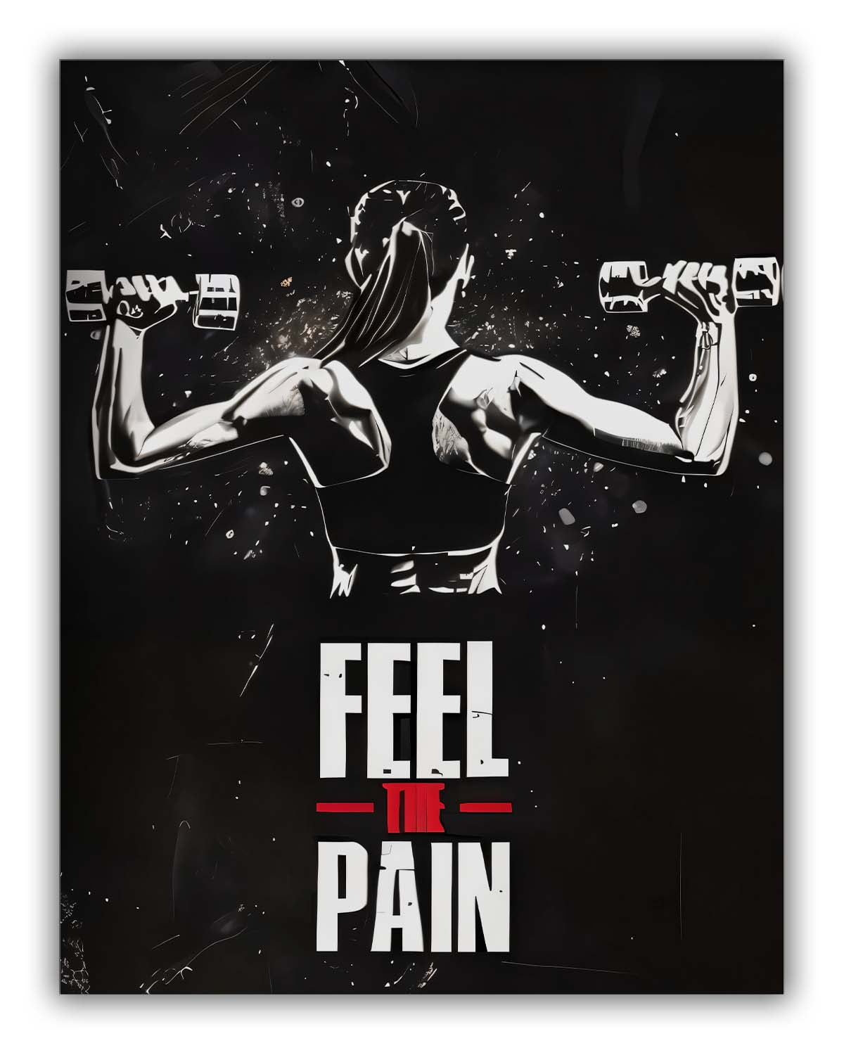 Wandbild Bodybuilding Inspiration III Leinwand Kunstdruck
