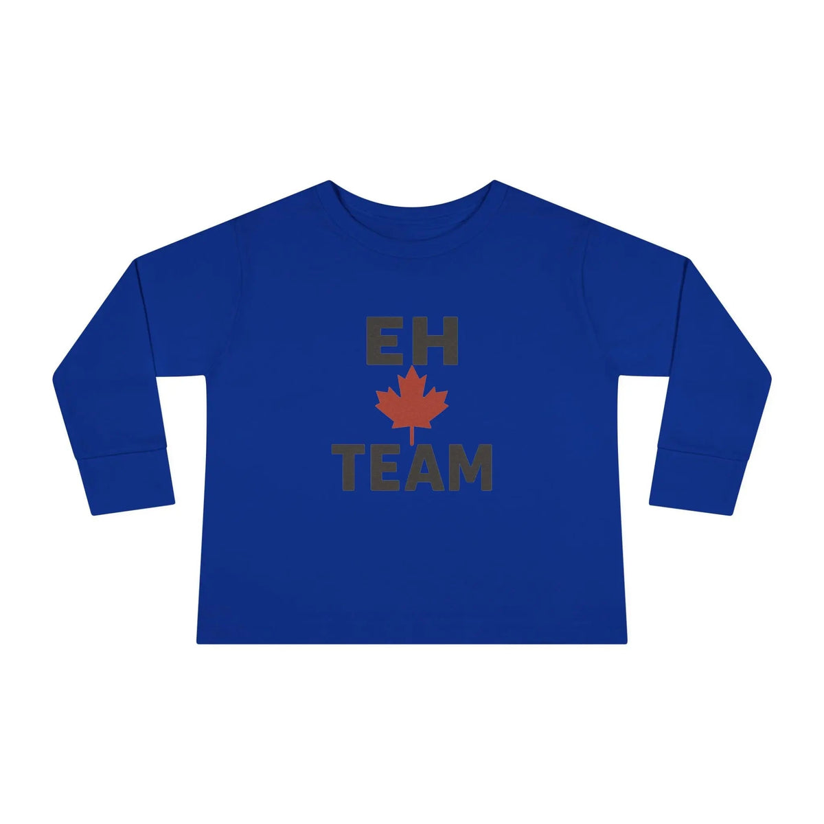 Maple Stick "Eh Team" Toddler Long Sleeve Tee – Maple Leaf Pride
