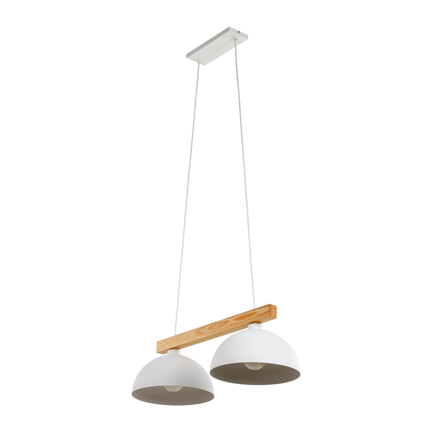 OSLO White Scandinavian Pendant Light for Kitchen Island & Dining - AURABAGS SHOP