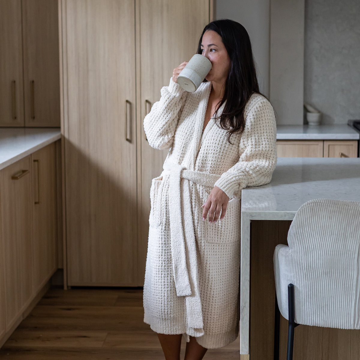 Ladies Waffle Robes