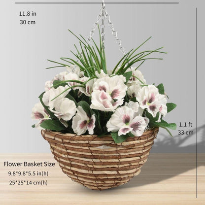 Camila Kunstblumenarrangement im Hängekorb