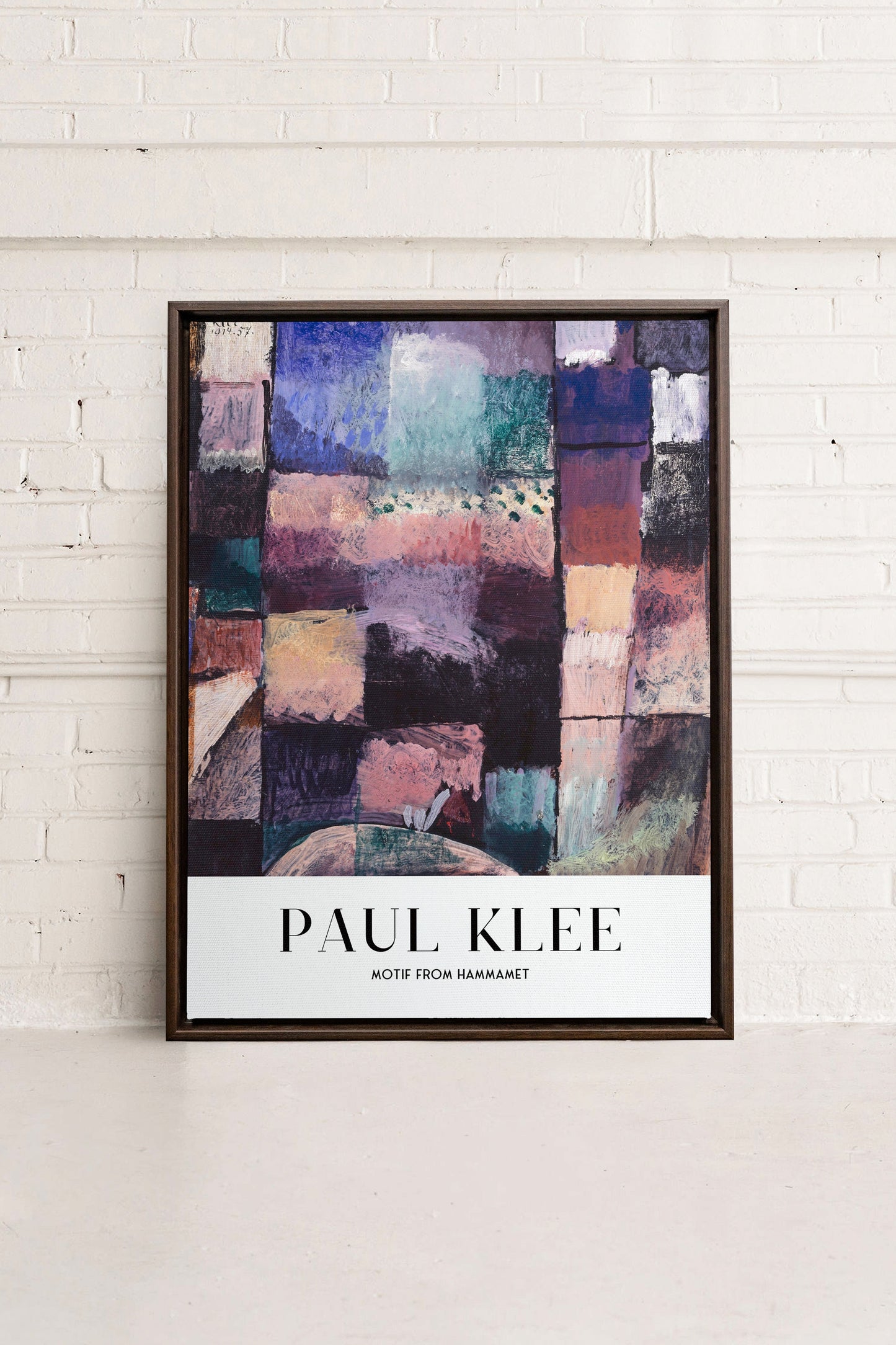 PAUL KLEE I, Werk auf gespannter Leinwand