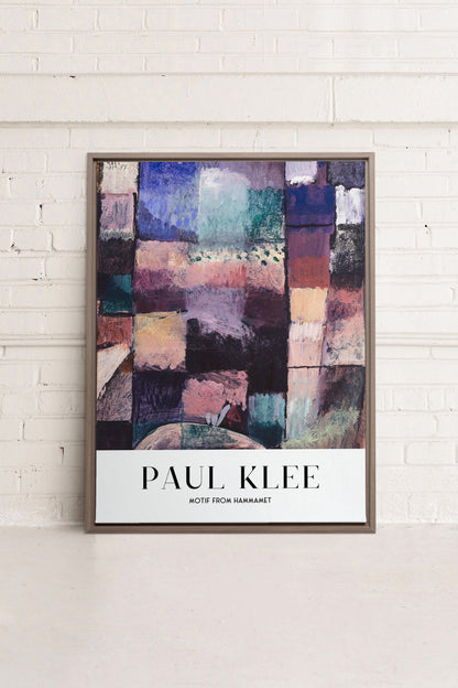 PAUL KLEE I, Werk auf gespannter Leinwand
