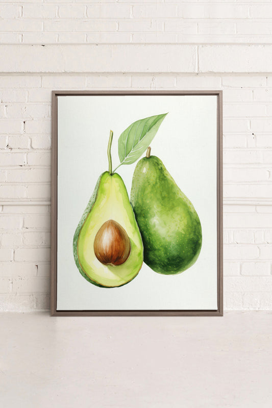 AVOCADO, Artwork on stretched canvas