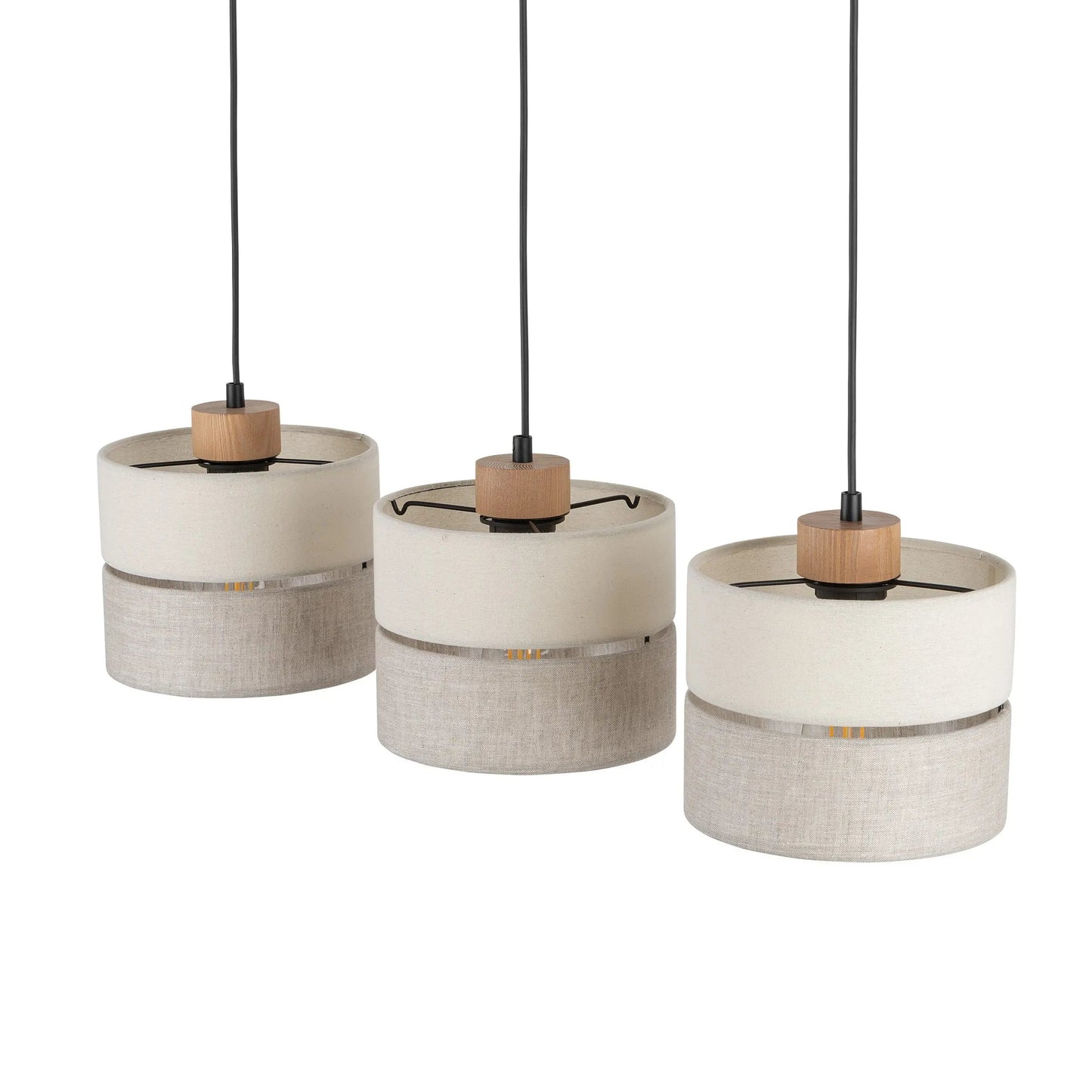 Eco Scandinavian 3-Light Pendant for Kitchen Island & Dining Table - AURABAGS SHOP