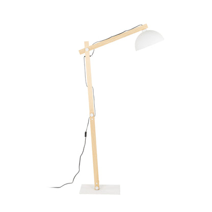 OSLO White Scandinavian Floor Lamp  (Clearance) - AURABAGS SHOP