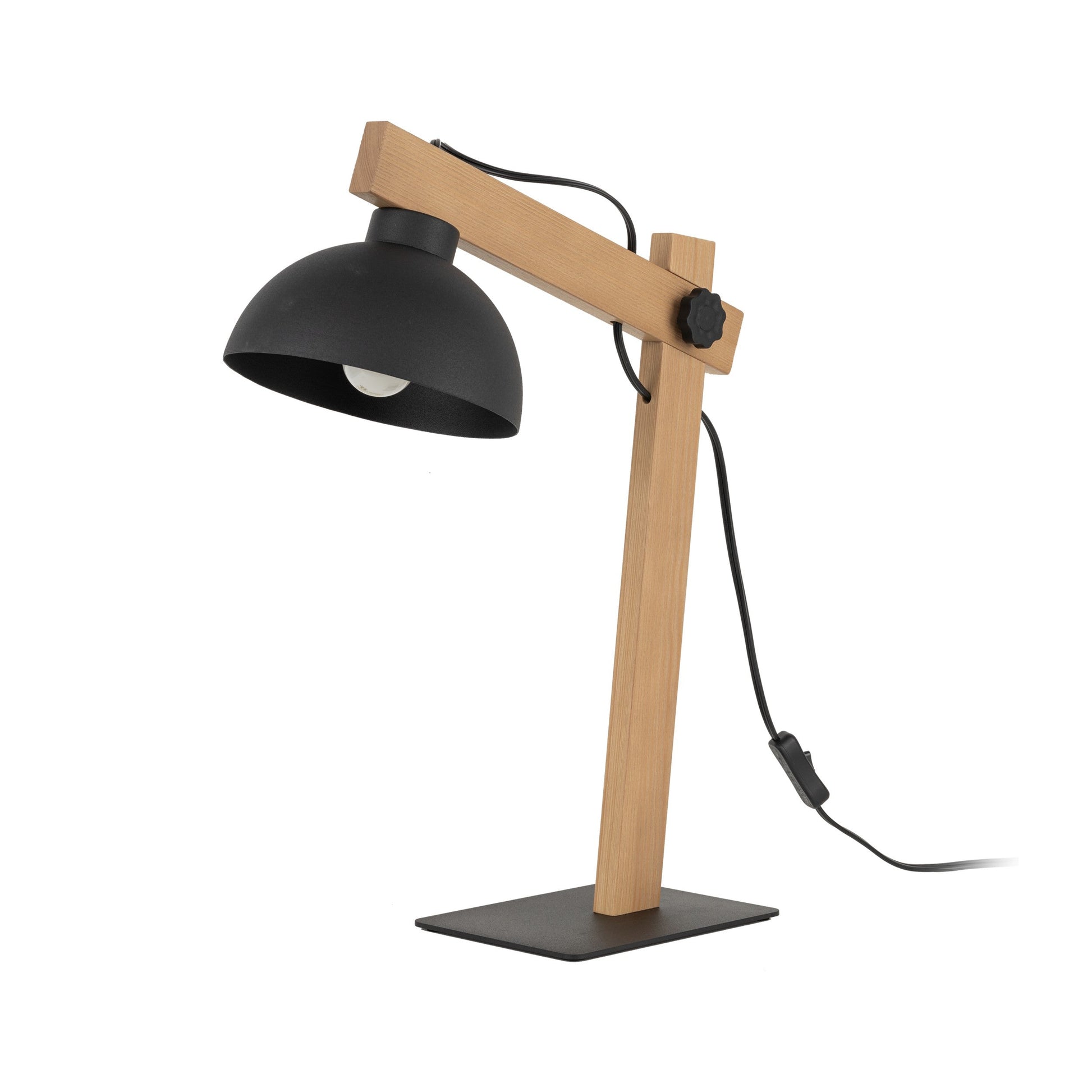 OSLO Black Scandinavian Night Lamp - AURABAGS SHOP