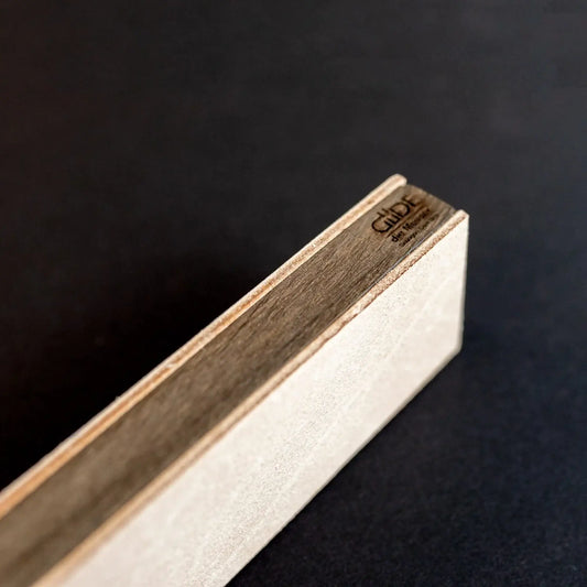 Strop, geräucherte Eiche Narbenleder/Spaltleder