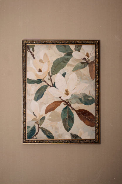 ZEITLOSER GARTEN, VINTAGE-BRONZERAHMEN