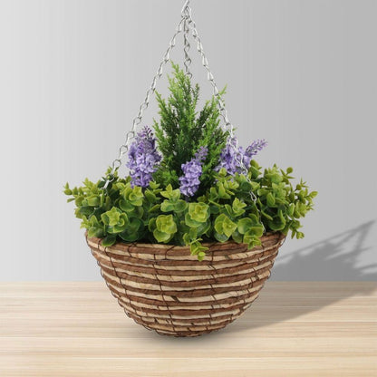 Penelope Künstliches Blumenarrangement im Hängekorb