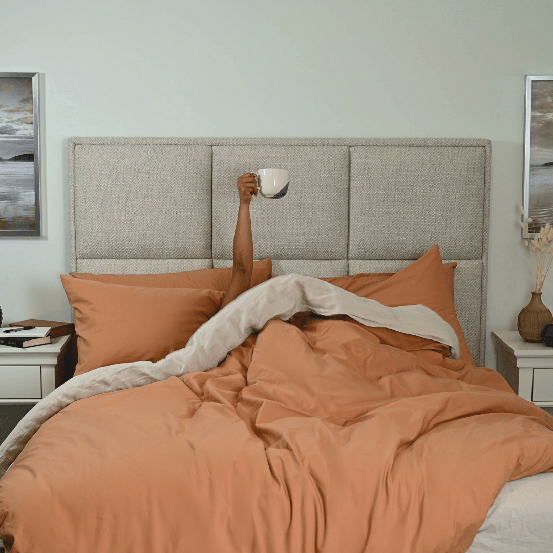 Washed Percale Duvet Cover