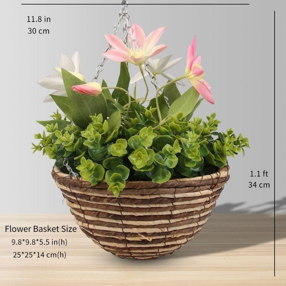 Künstliche Blumenarrangement „Lyla“ im Hängekorb