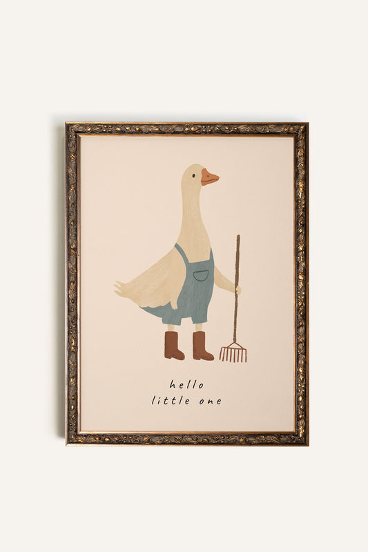 HALLO KLEINE/R, BILDERRAHMEN VINTAGE BRONZE
