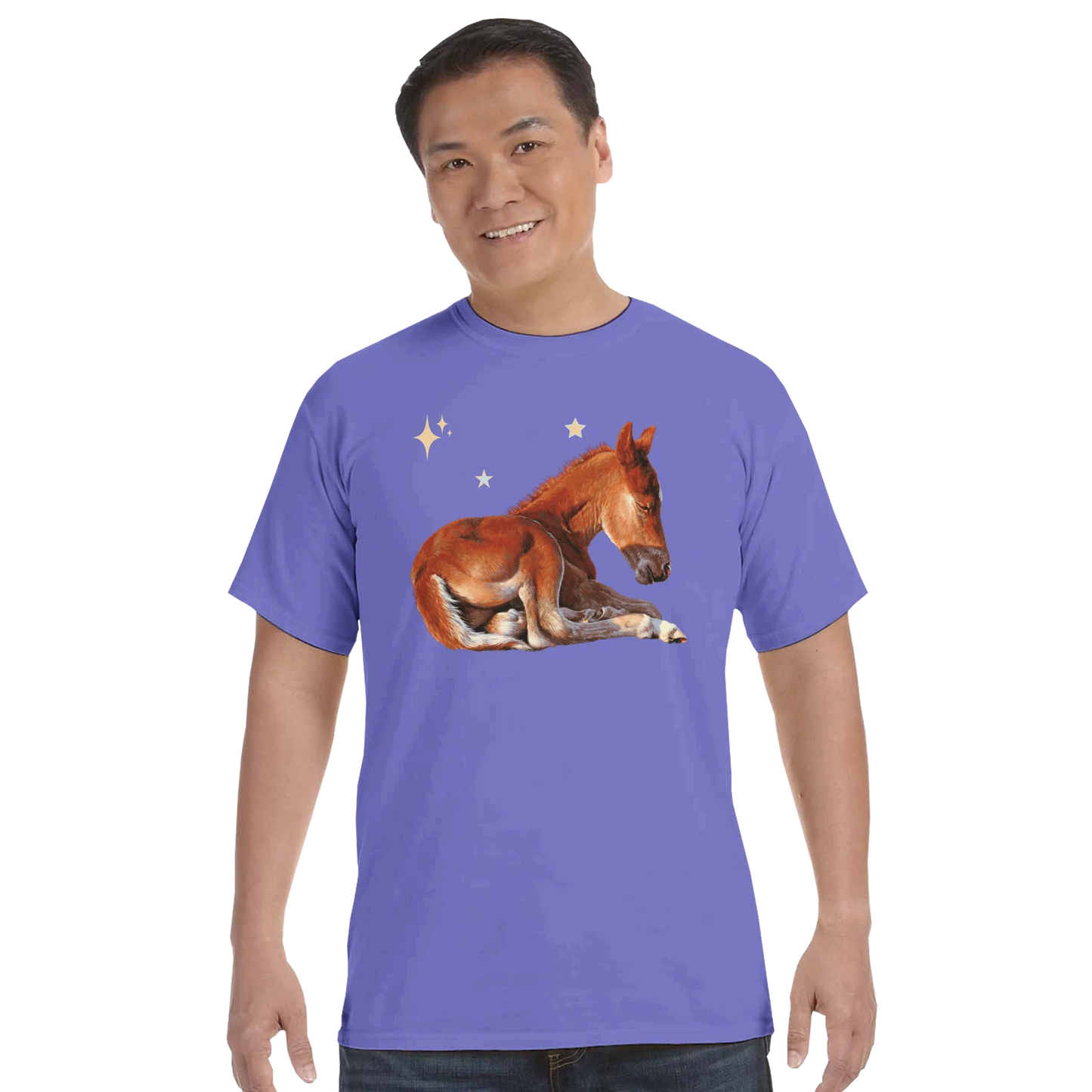 Schlaf-T-Shirt aus weicher Baumwolle – vielseitige Schlaf- und Freizeitkleidung