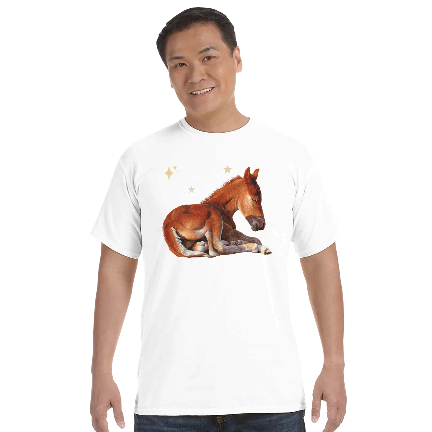 Schlaf-T-Shirt aus weicher Baumwolle – vielseitige Schlaf- und Freizeitkleidung