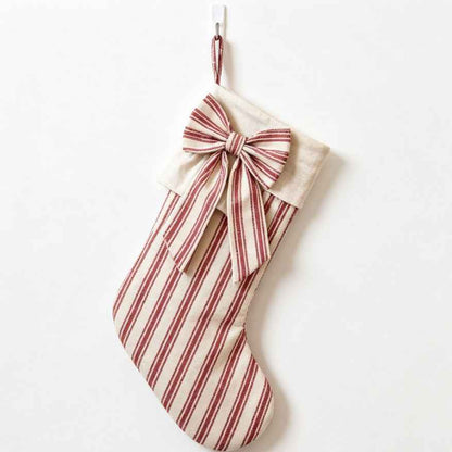 Christmas Fireplace Decorative Stocking Gift Bag