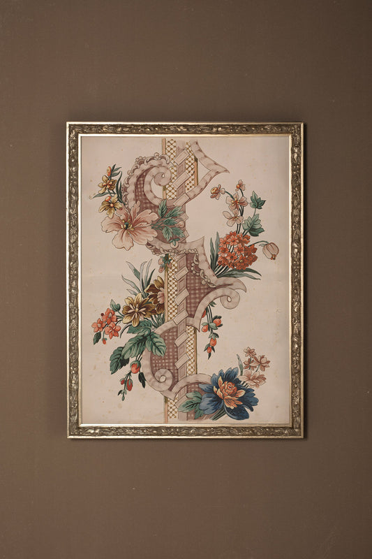 SYMPHONIE BOTANIQUE, SILBERNER VINTAGERAHMEN