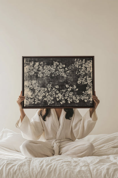 MYSTERIOUS GARDEN, Werk auf gespannter Leinwand