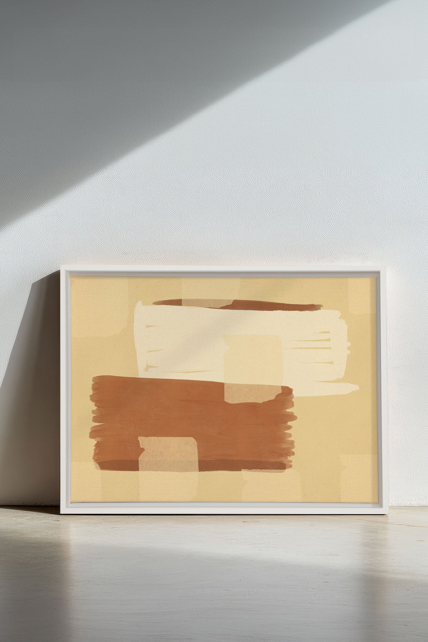 WÜSTENSEGEL, Kunstwerk auf gespannter Leinwand