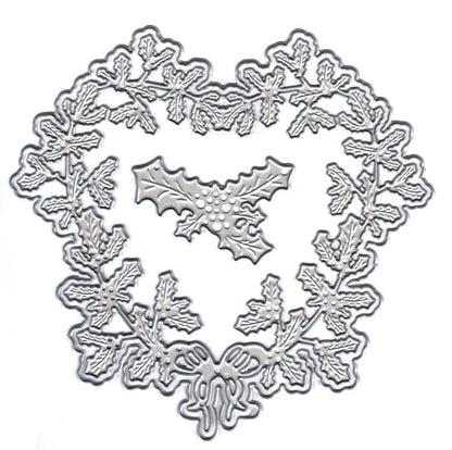 Joy! Crafts Die -Heart Shape of Holly Berries
