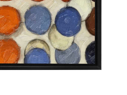 Farbpalette- Modern und abstrakt- Große Leinwand-Wanddekoration-RGB-Lack